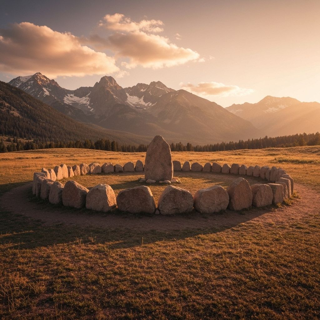 Native American sacred site