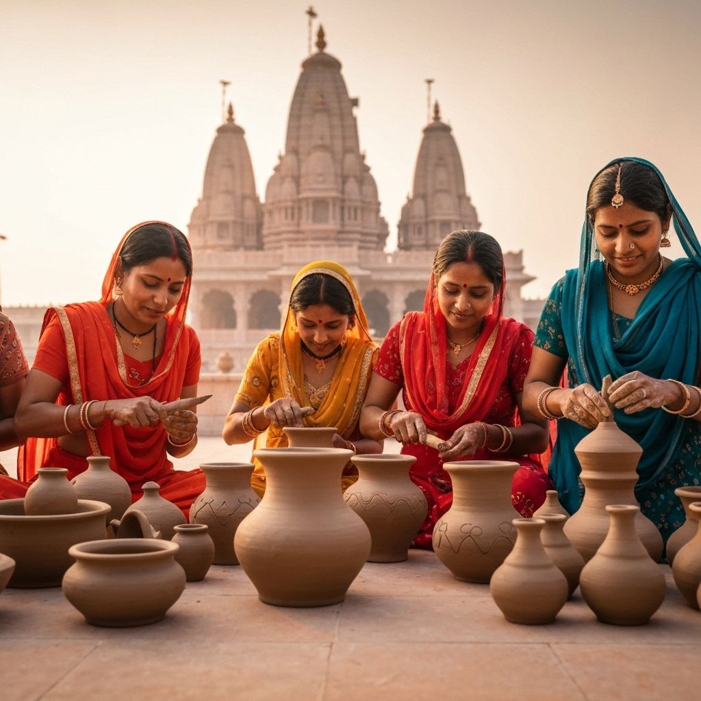 Heart-centered devotional activities in Mathura with Krishna temple and community service